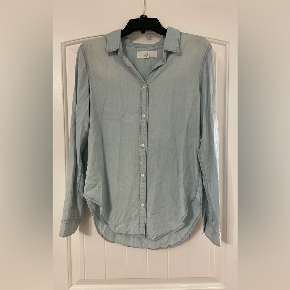 Thread+Supply Faded Chambray Shirt
